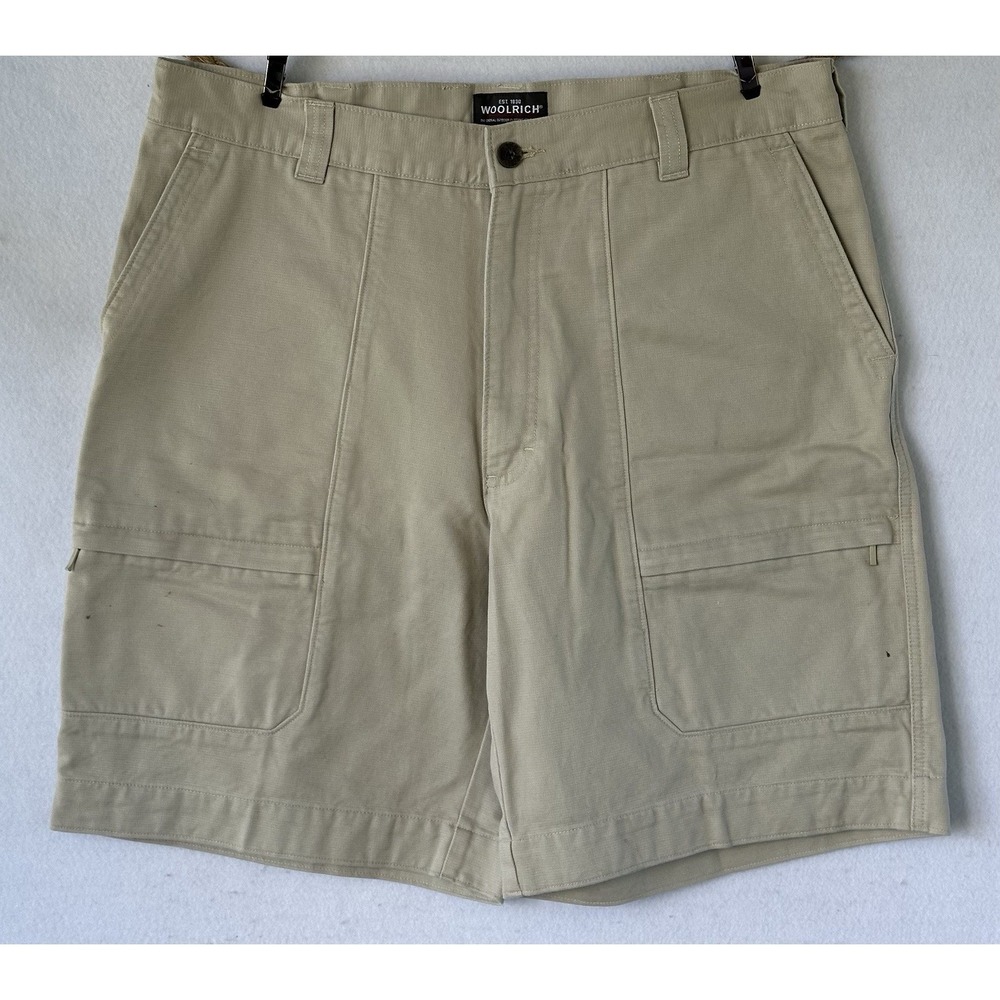 Woolrich Cargo Shorts Men's Size 36 British T Cotton Outdoor Summer